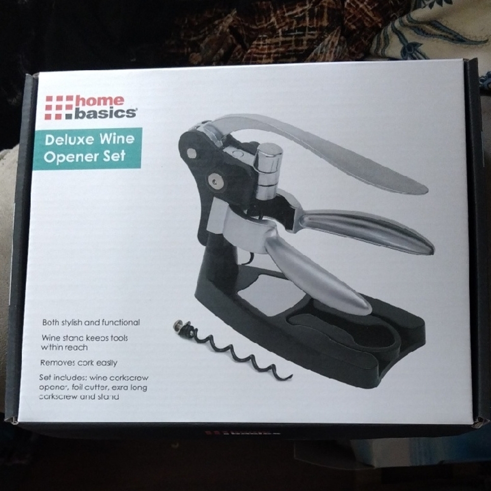 🌲Home Basics Black and Silver Kitchen Tools Set